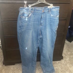 american eagle mom jeans